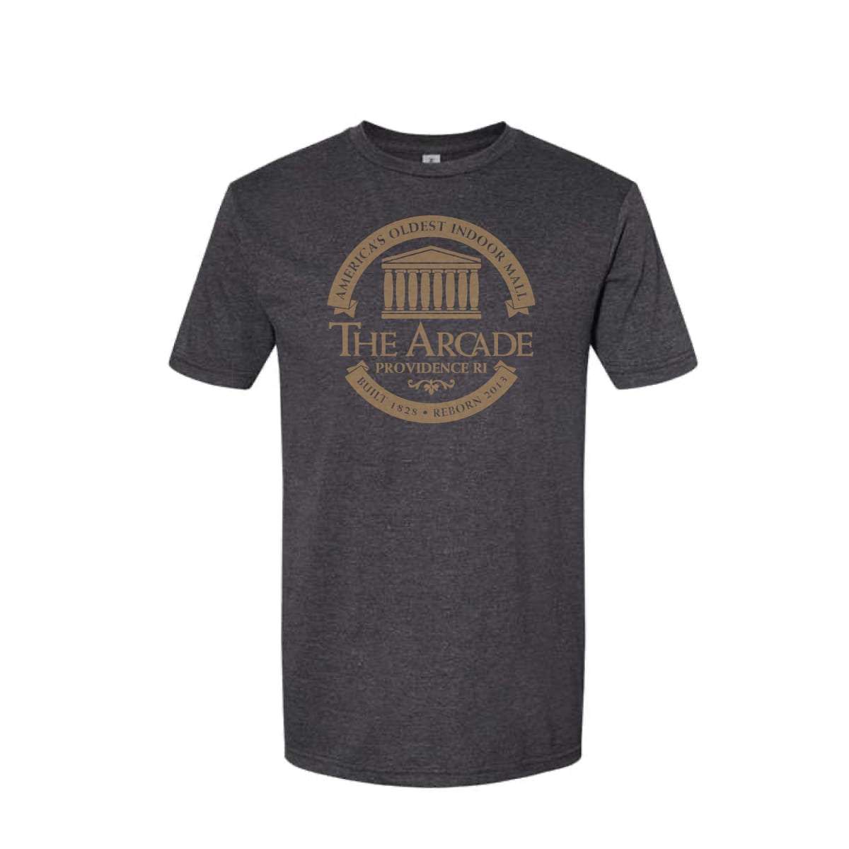 The Arcade 1828 Tee — Charcoal