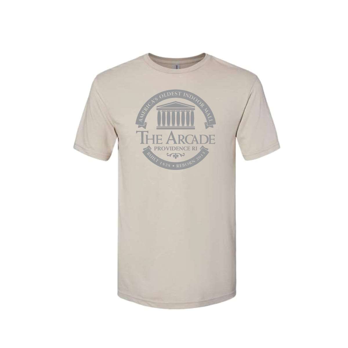 The Arcade 1828 Tee — Cream